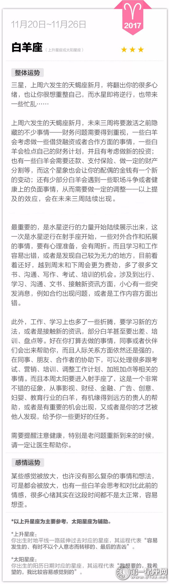 白羊座