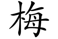 傲骨的代表字 梅字五行属什么？