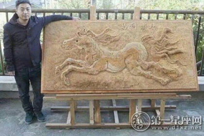 令人叹为观止 60万根牙签出神作品