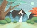 解析:人中宽广的人一生命运如何?