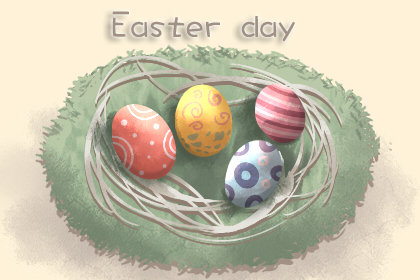 复活节彩蛋的英文 兔子的英文怎么读