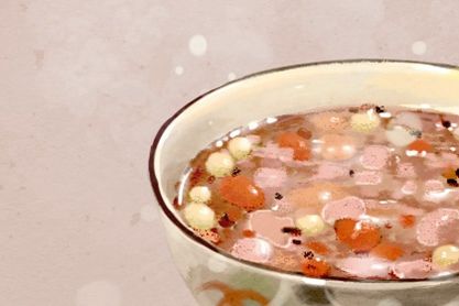 腊八节-无字