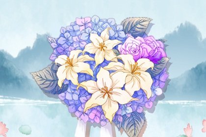 捧花1-7