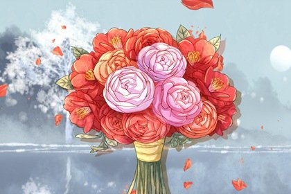 捧花3-6
