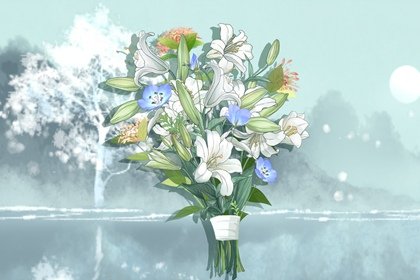 捧花7-6