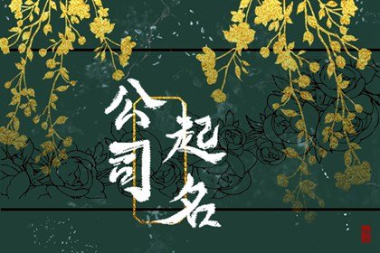 有创意的公司名字大全三个字  起名要根据行业随机应变