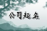 带水的公司名字大全集 吉利兴旺的企业取名