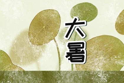大暑节气养生之道 大暑可以喝中药调理身体吗