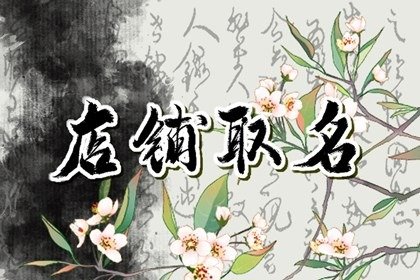 诗意的女装店铺名字大全 有古风韵味店名