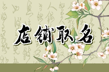 淘宝店铺名字大全 开网店怎么取店铺名