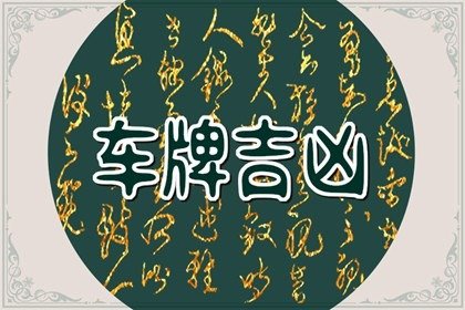 车牌608数字吉利吗 车号码牌选什么数字好