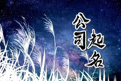 有创意寓意好的集团名字 寓意蓬勃发展的公司名字