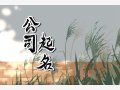 带和字的公司名字大全（133个）